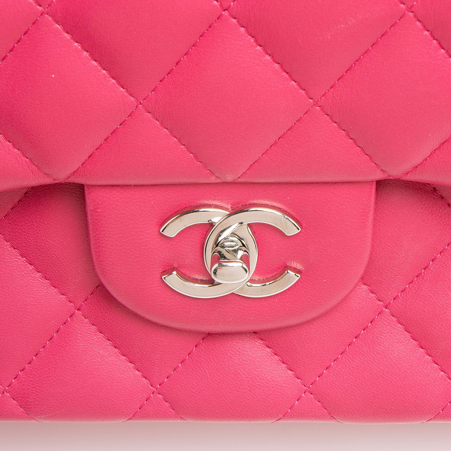 Chanel Lambskin Classic Jumbo Double Flap Bag