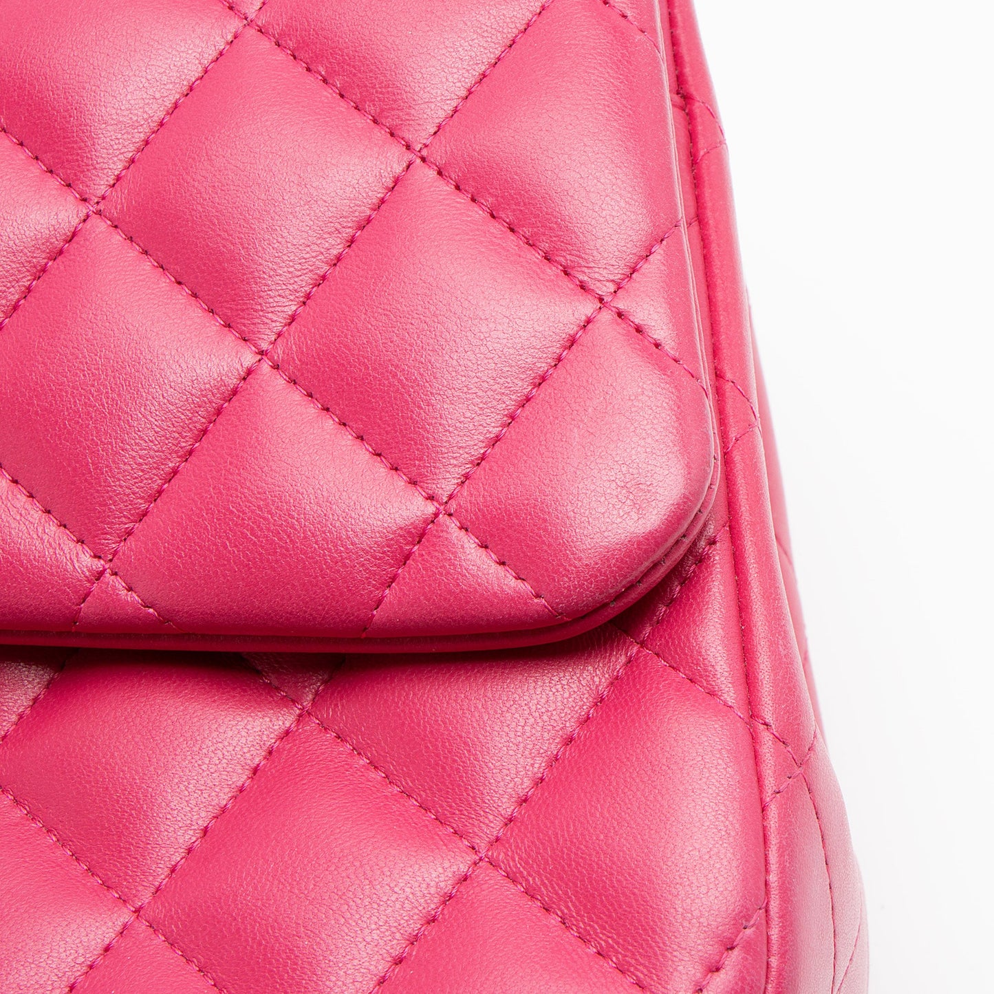 Chanel Lambskin Classic Jumbo Double Flap Bag