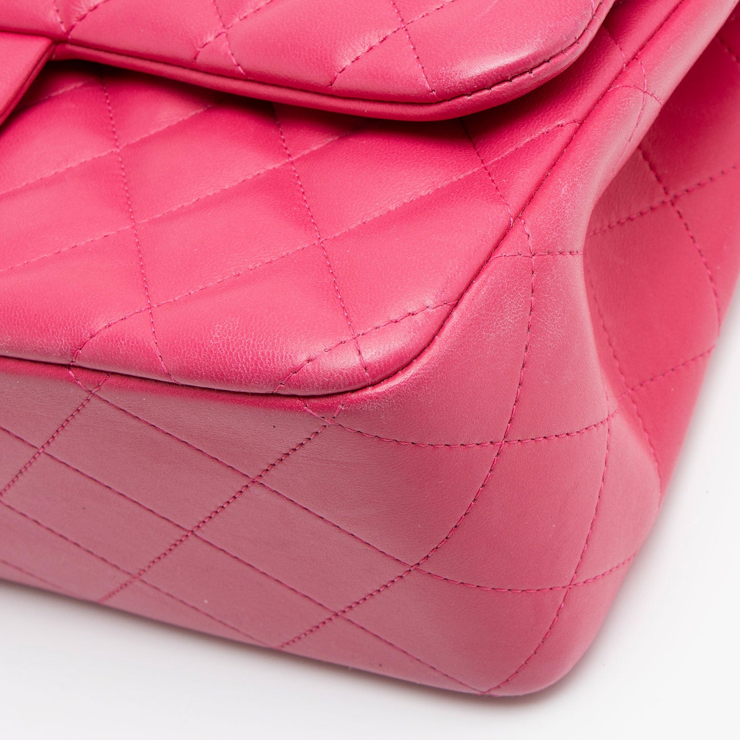 Chanel Lambskin Classic Jumbo Double Flap Bag