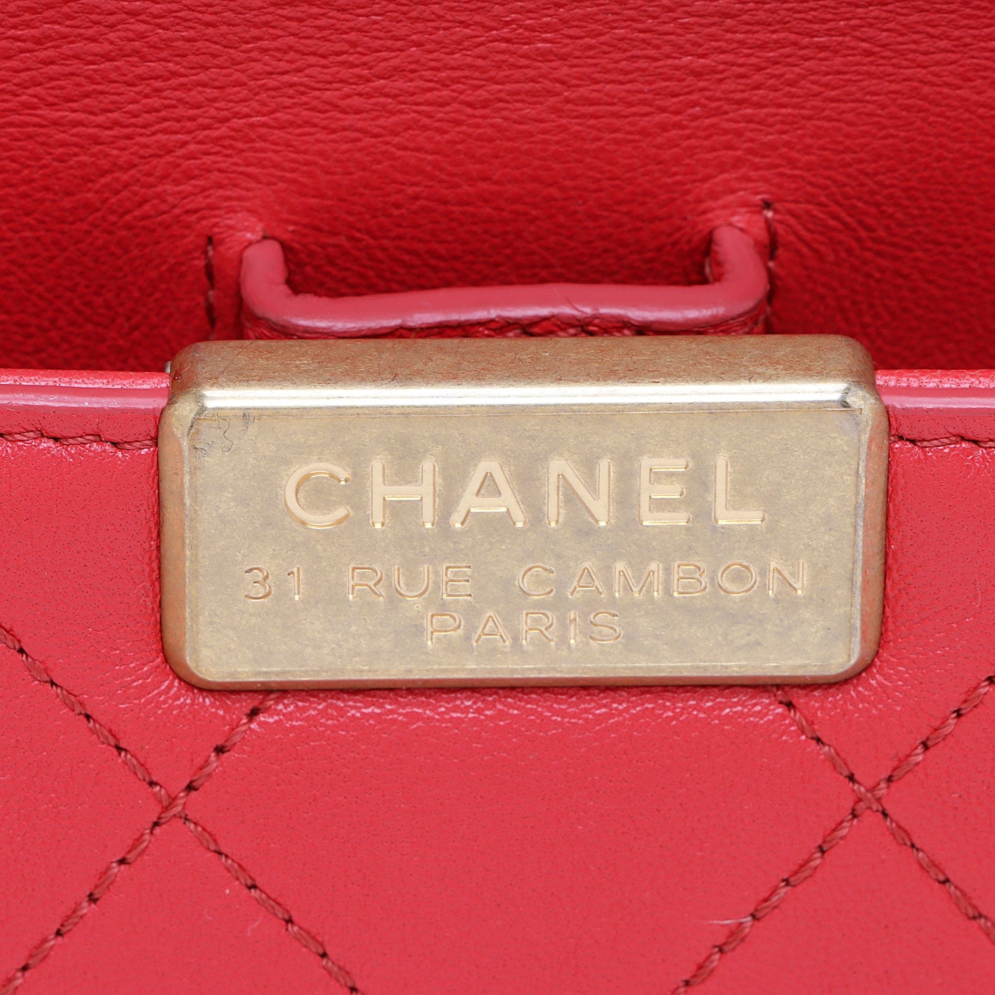 Chanel Lambskin Coco Lux Small Flap Bag