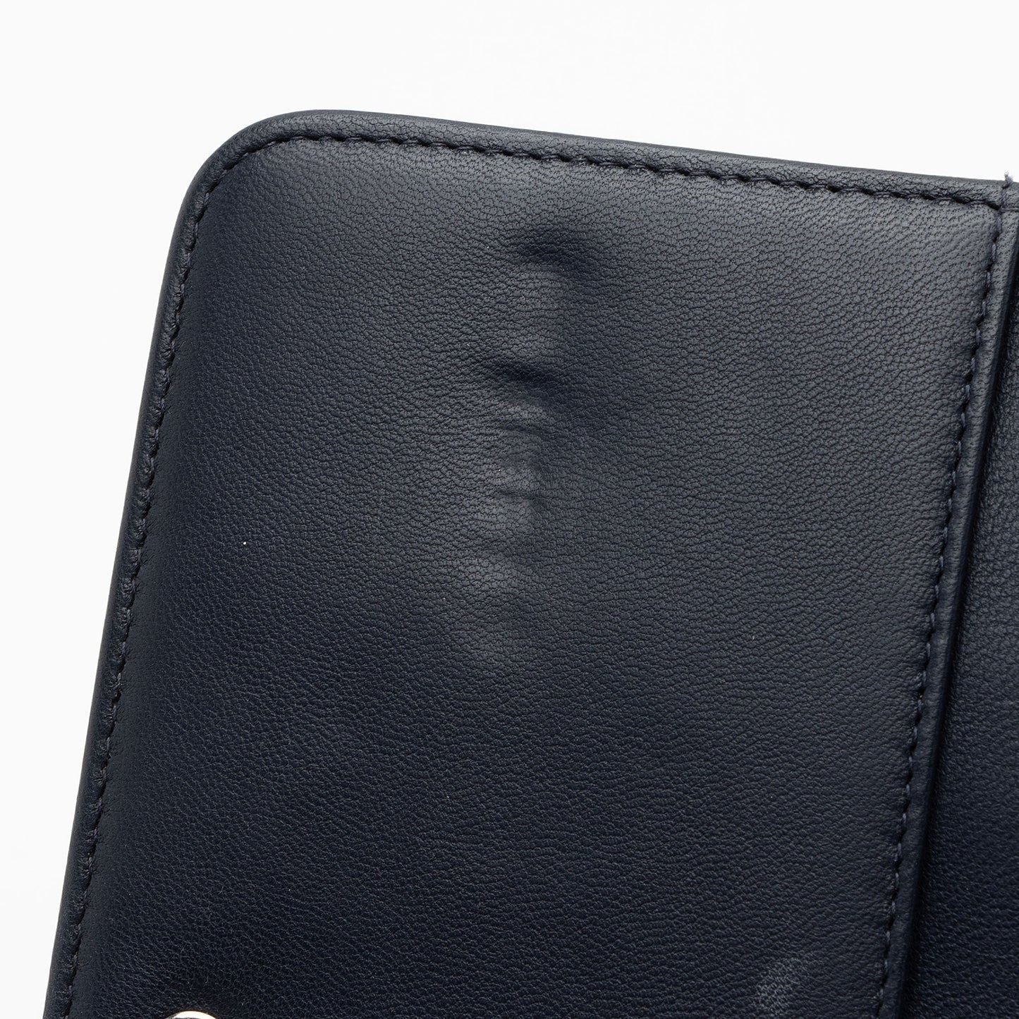 Chanel Lambskin Diamond CC Wallet on Chain