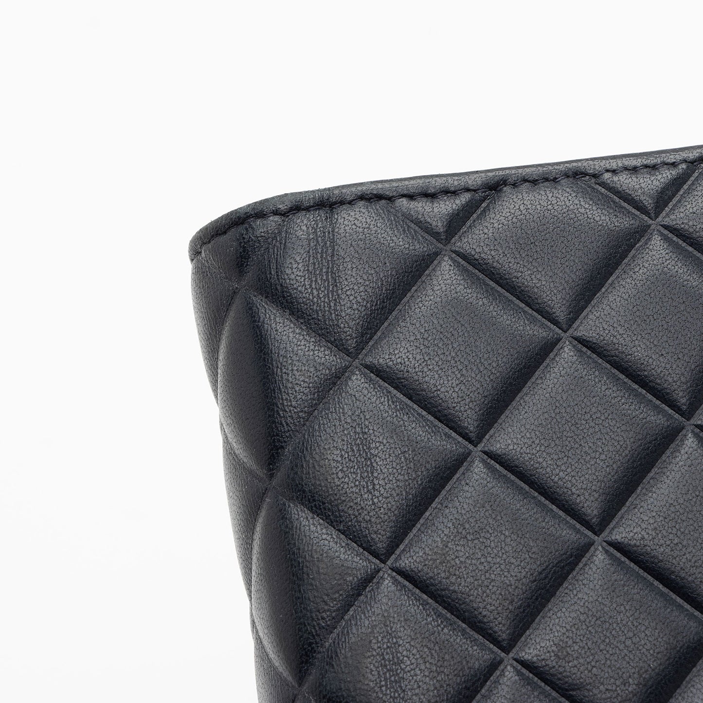 Chanel Lambskin Diamond CC Wallet on Chain