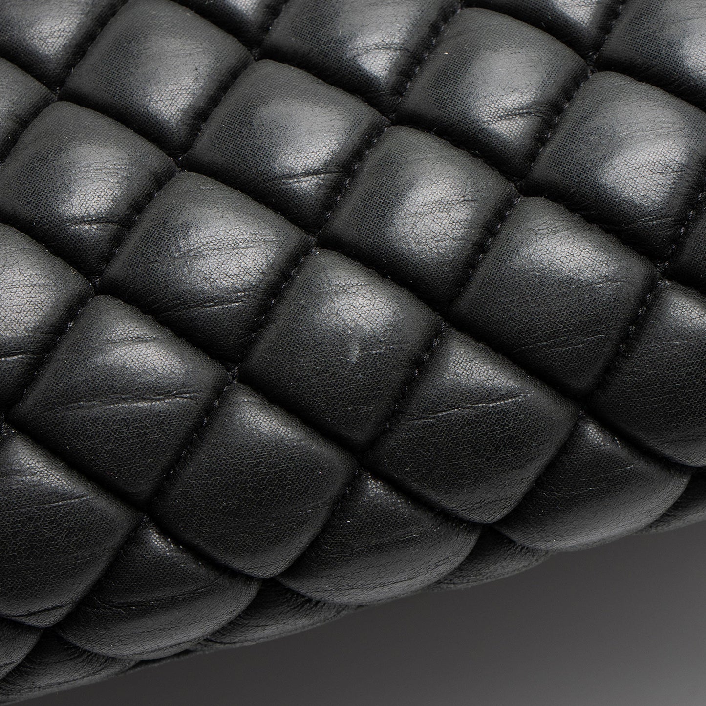 Chanel Lambskin Just Mademoiselle Large Bowler Bag