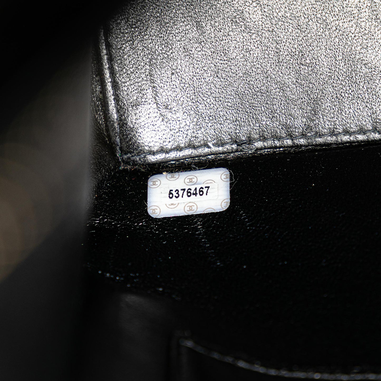 Chanel Lambskin Logo Tote