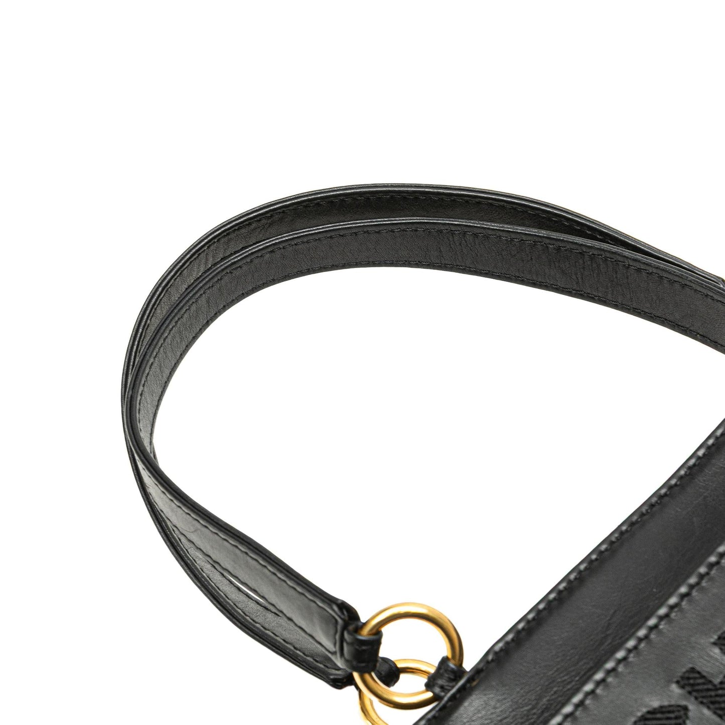 Chanel Lambskin Logo Tote
