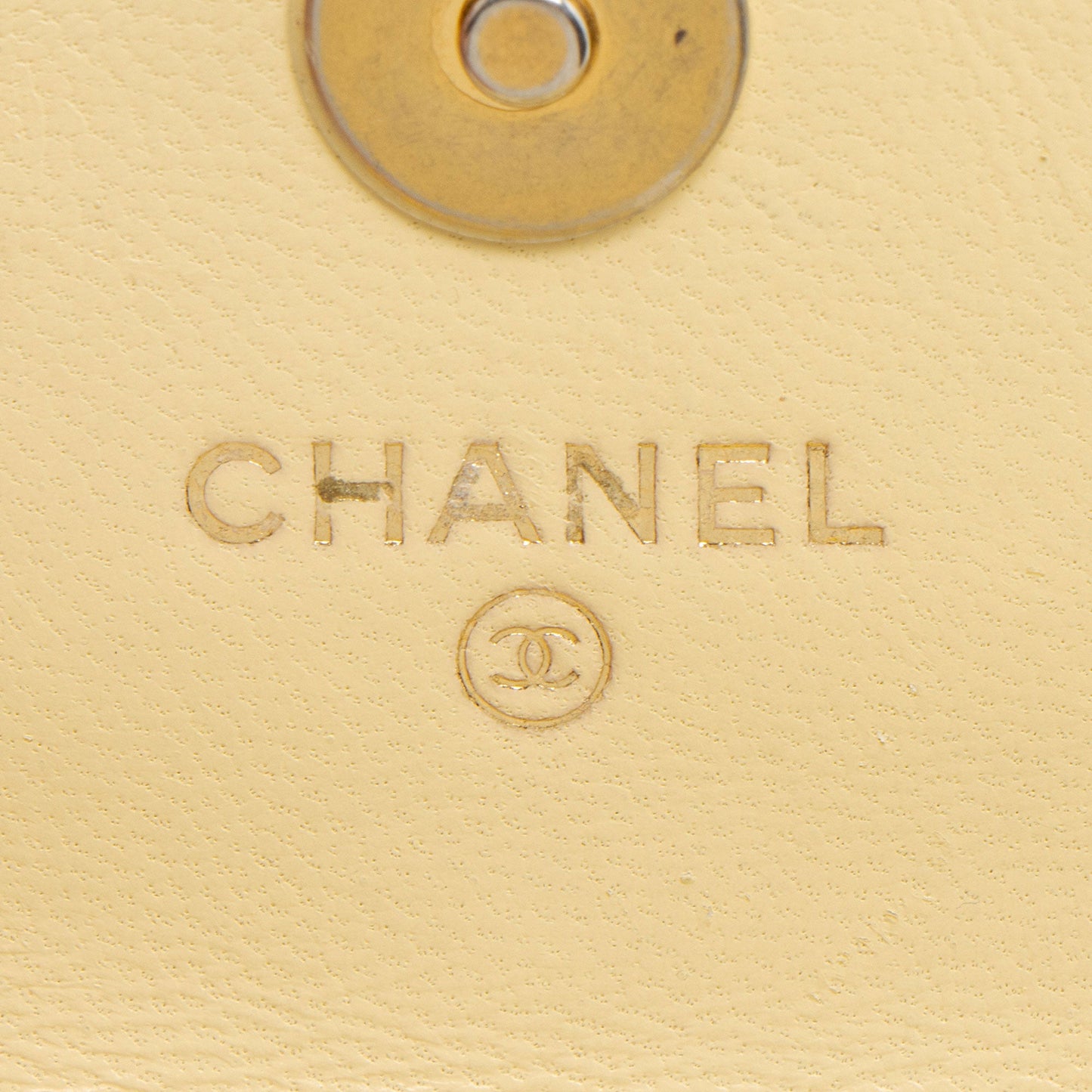 Chanel Lambskin Pearl Crush Mini Clutch