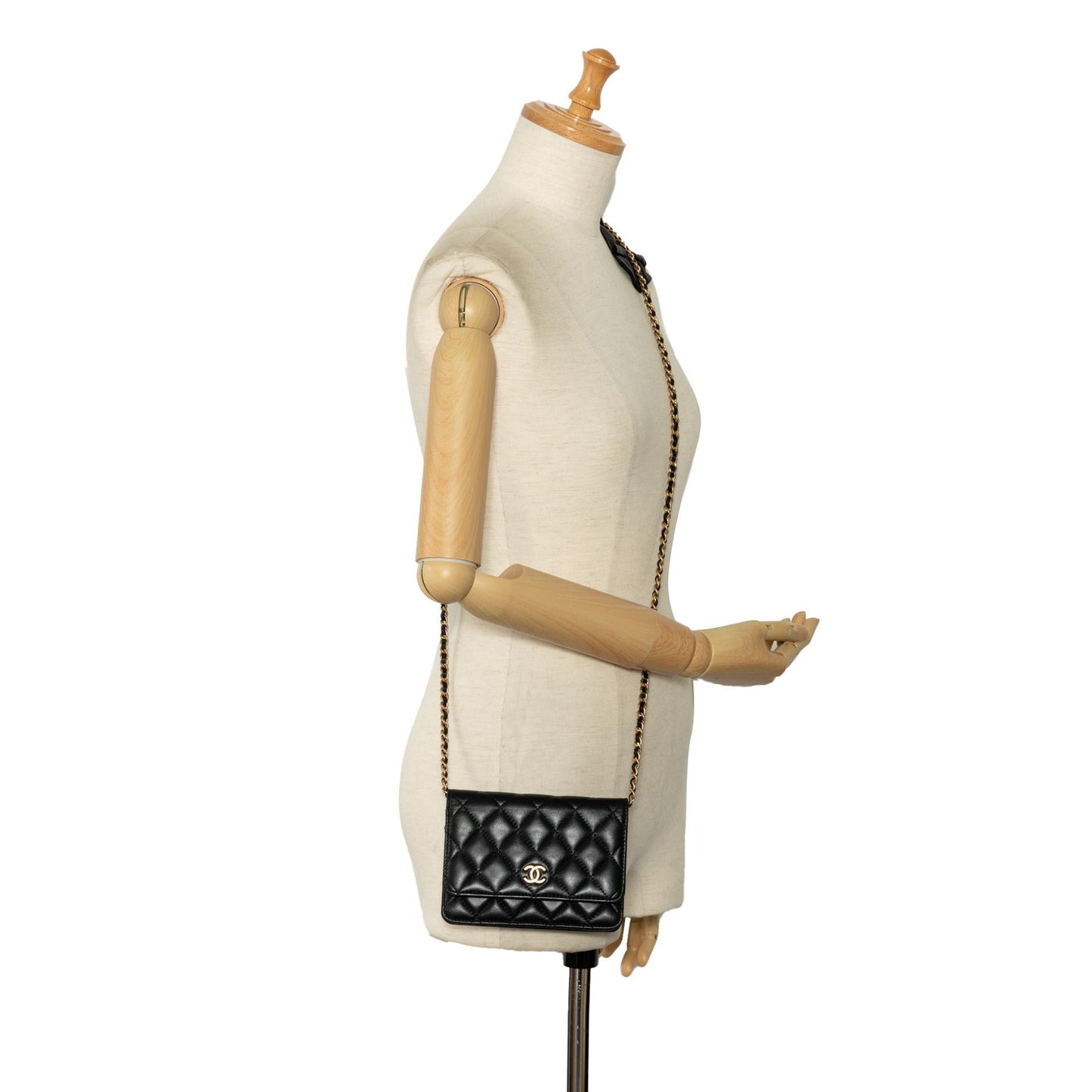 Chanel Lambskin Romance Wallet On Chain