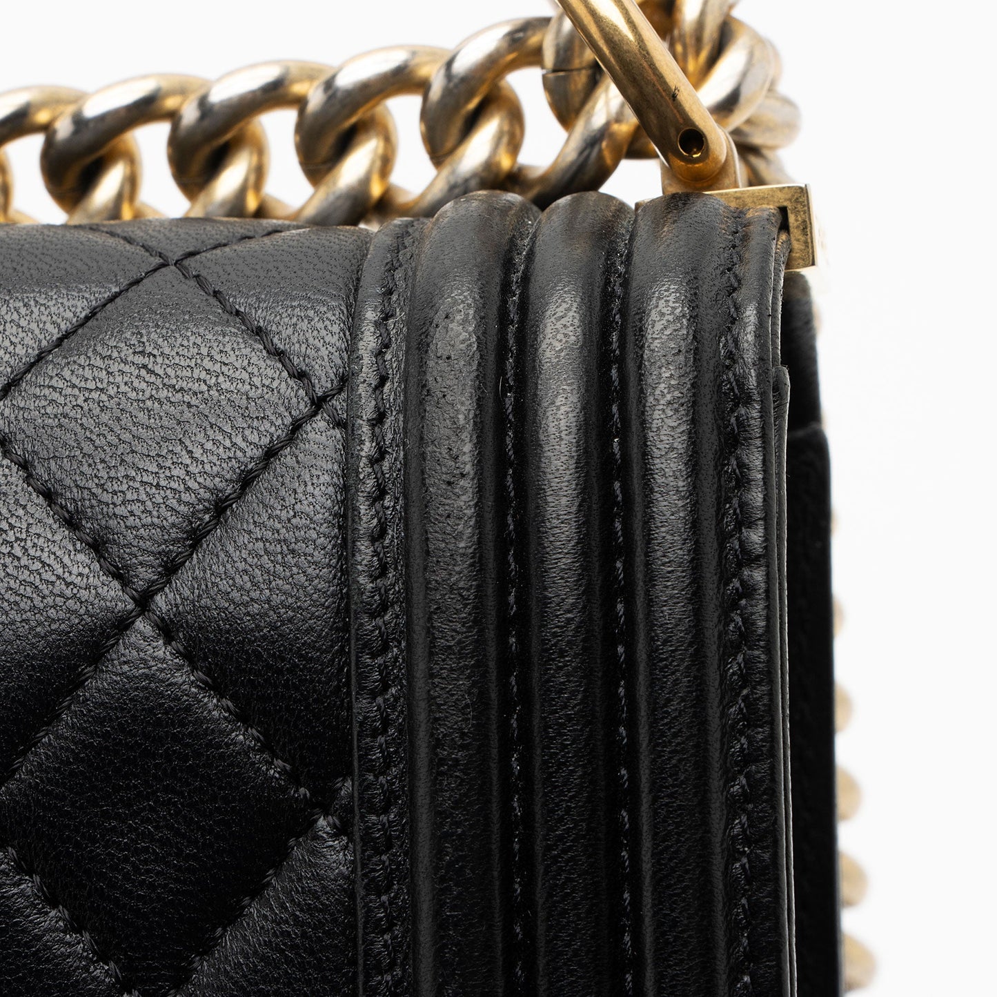 Chanel Lambskin Small Boy Bag
