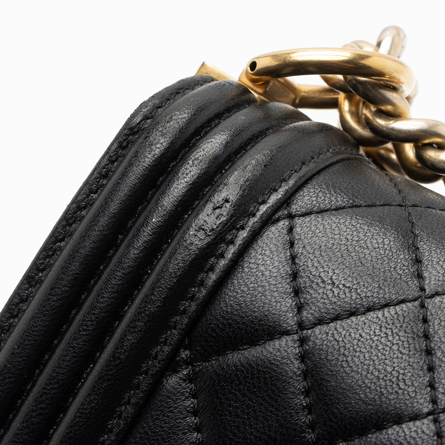 Chanel Lambskin Small Boy Bag