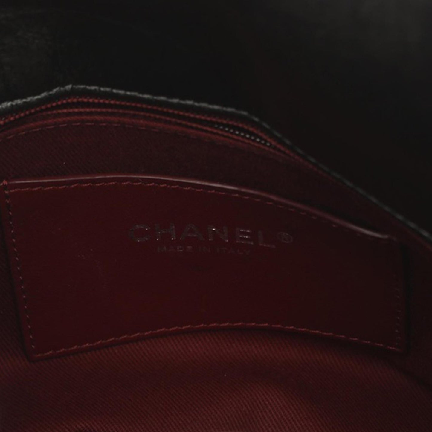 Chanel Large Aged Calfskin Just Mademoiselle Bowling Bag