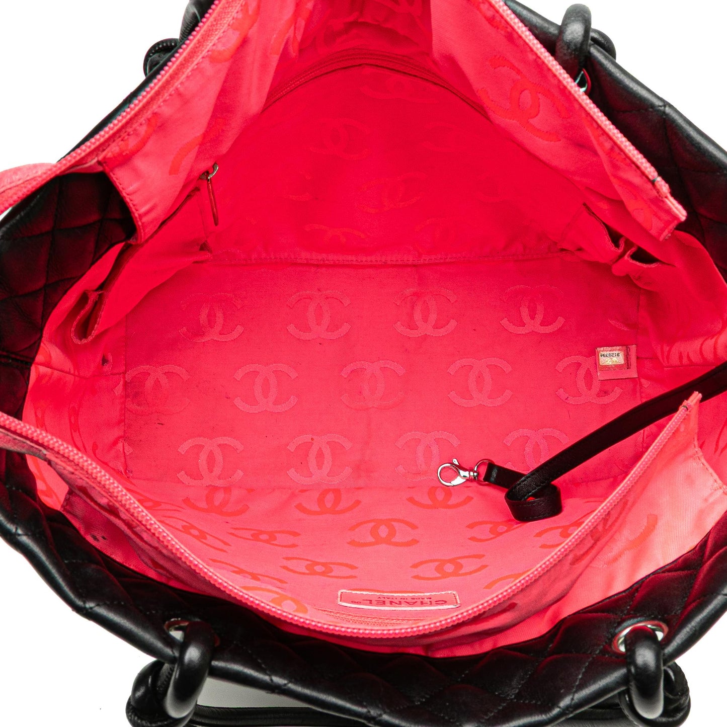 Chanel Large Lambskin Cambon Ligne Tote
