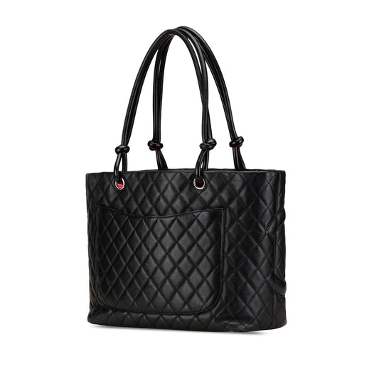 Chanel Large Lambskin Cambon Ligne Tote