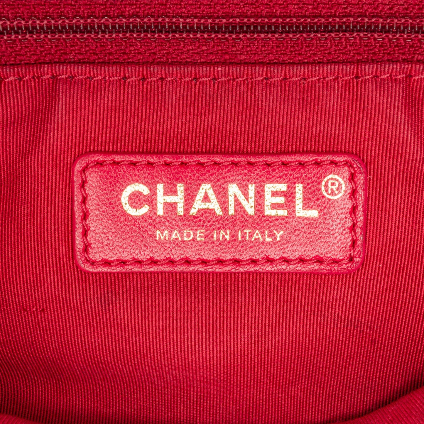 Chanel Large Lambskin Twist Chain Enamel CC Flap
