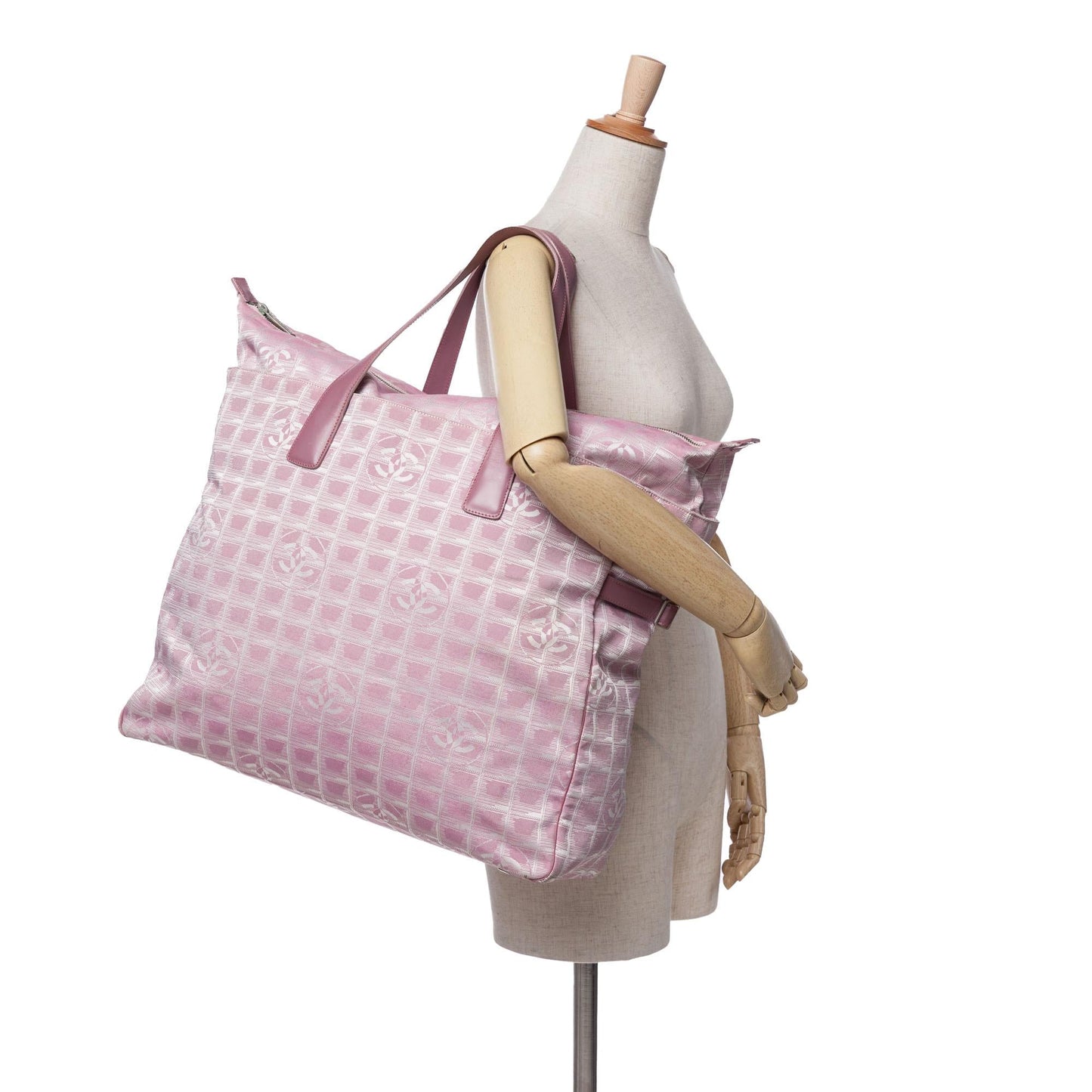 Chanel Large New Travel Line Nylon Tote