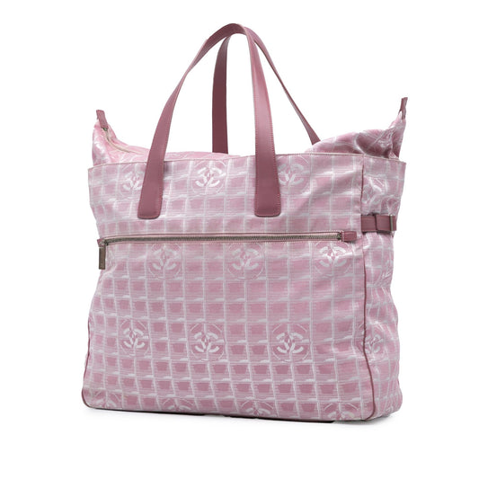 Chanel Large New Travel Line Nylon Tote