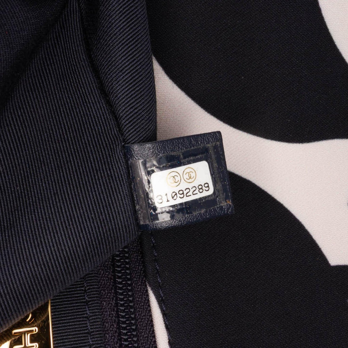 Chanel Large Printed Silk 19 Flap