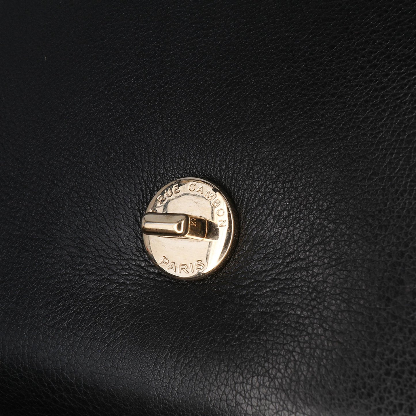 Chanel Large Quilted Calfskin Label Click Flap