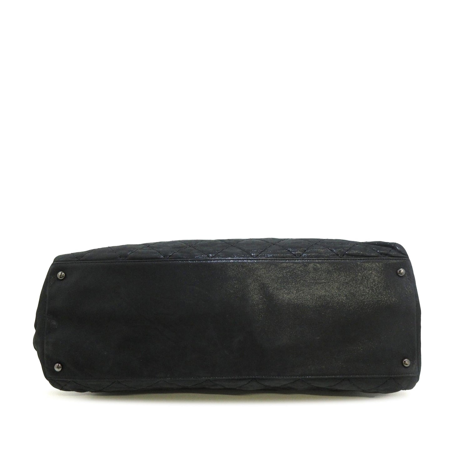 Chanel Large Quilted Iridescent Calfskin Just Mademoiselle (SHG-DQ0Wzz)