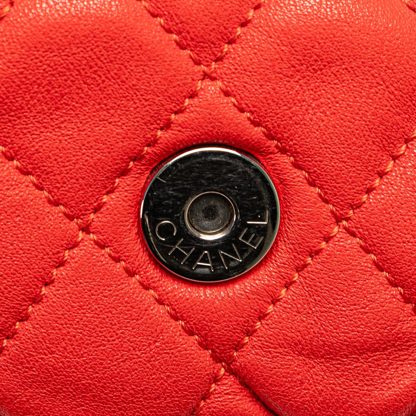 Chanel Large Quilted Lambskin Chain Around Flap