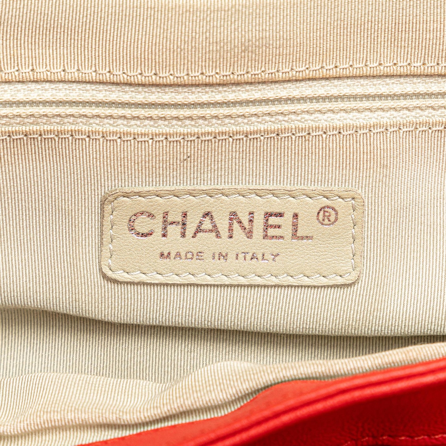 Chanel Large Quilted Lambskin Chain Around Flap