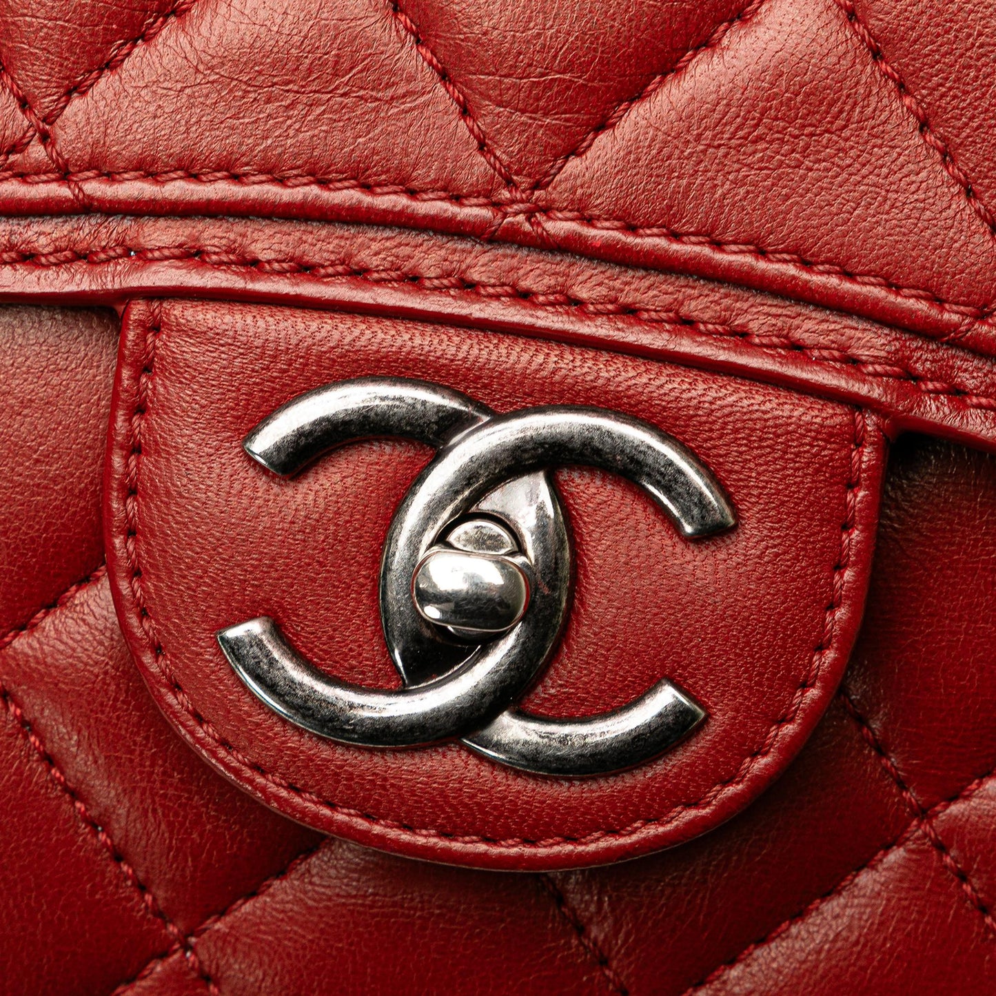 Chanel Large Quilted Lambskin Citizen Zip Flap