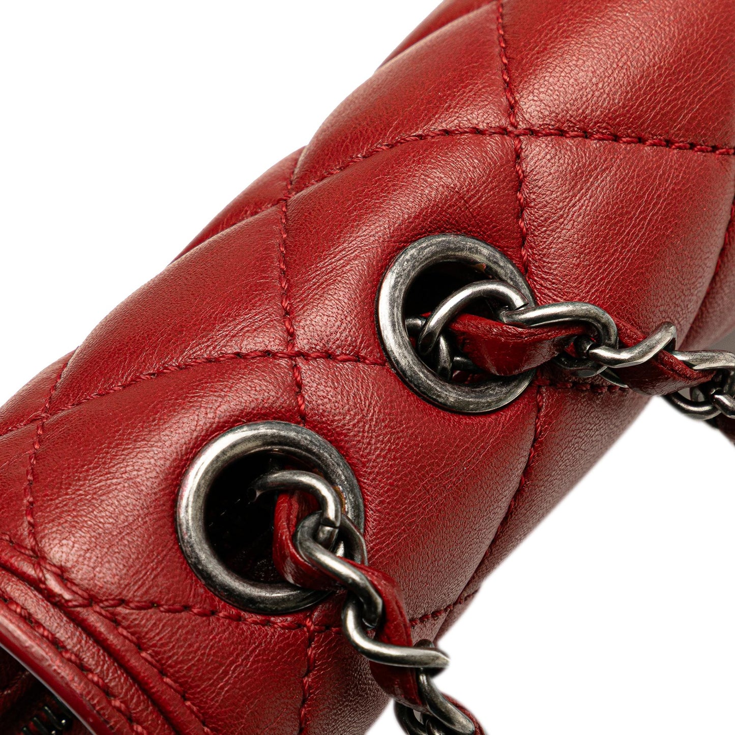 Chanel Large Quilted Lambskin Citizen Zip Flap