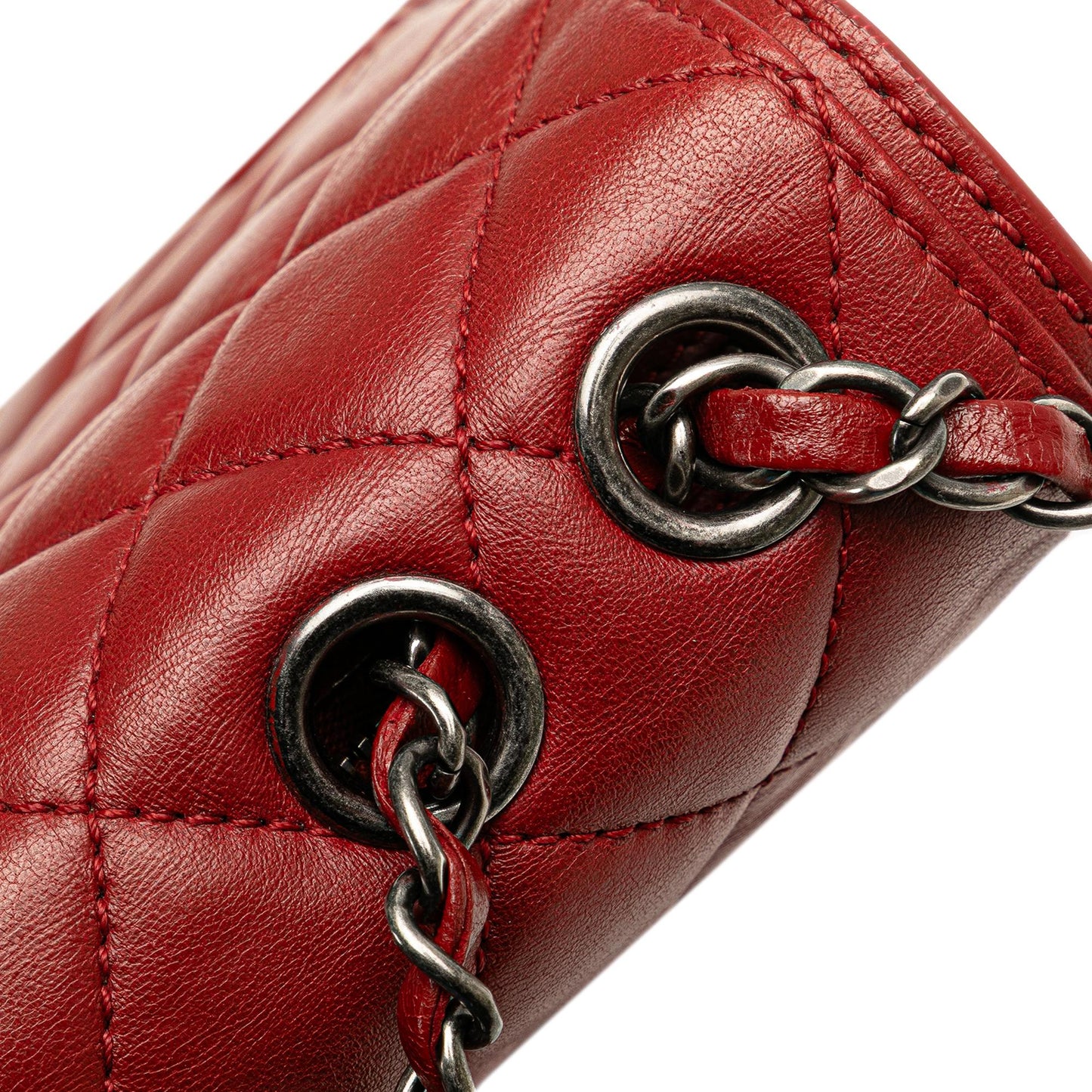 Chanel Large Quilted Lambskin Citizen Zip Flap