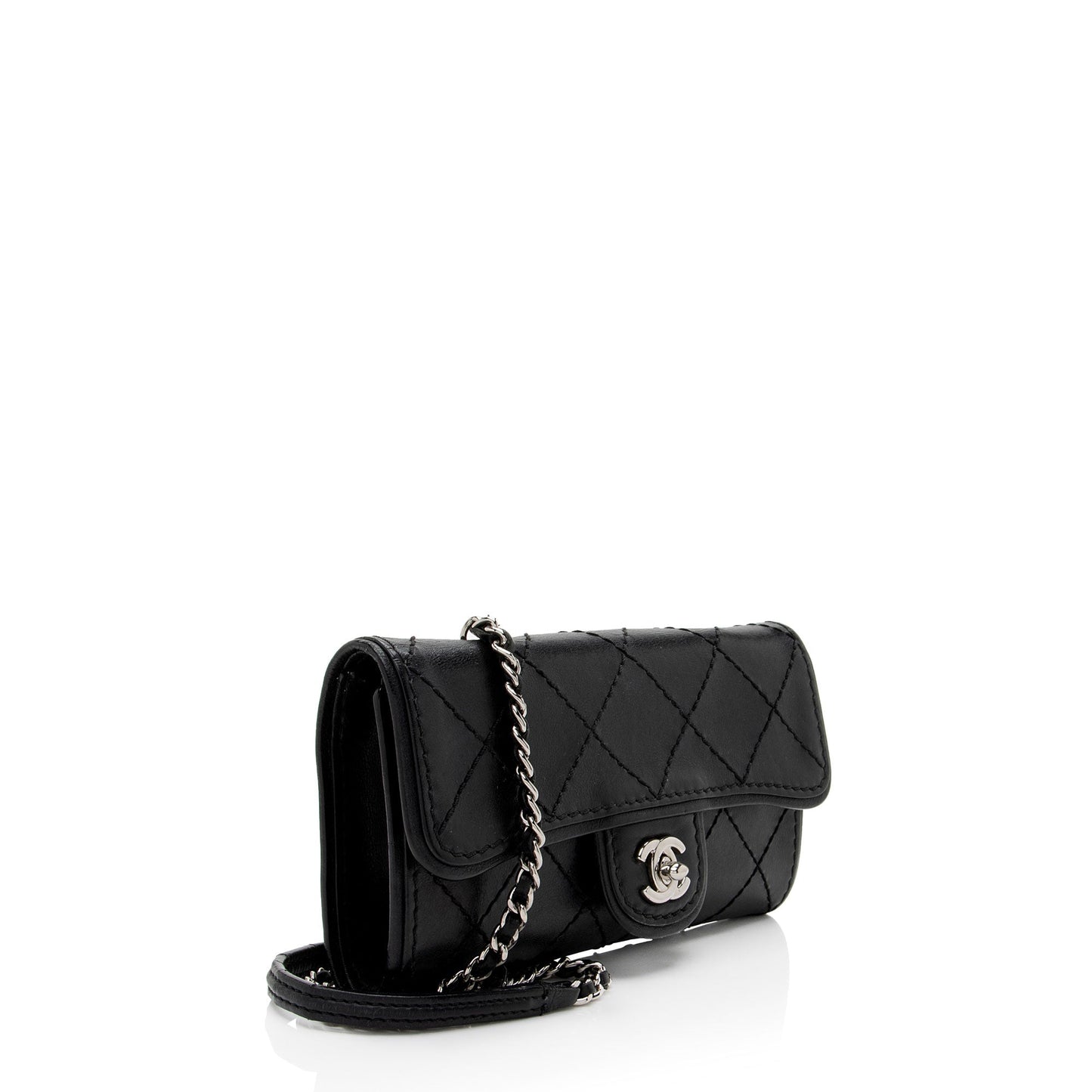 Chanel Leather Sac Rabat Mini Wallet on Chain - FINAL SALE
