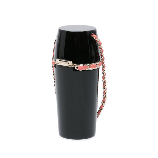 Chanel Lucite Lipstick Case On Chain