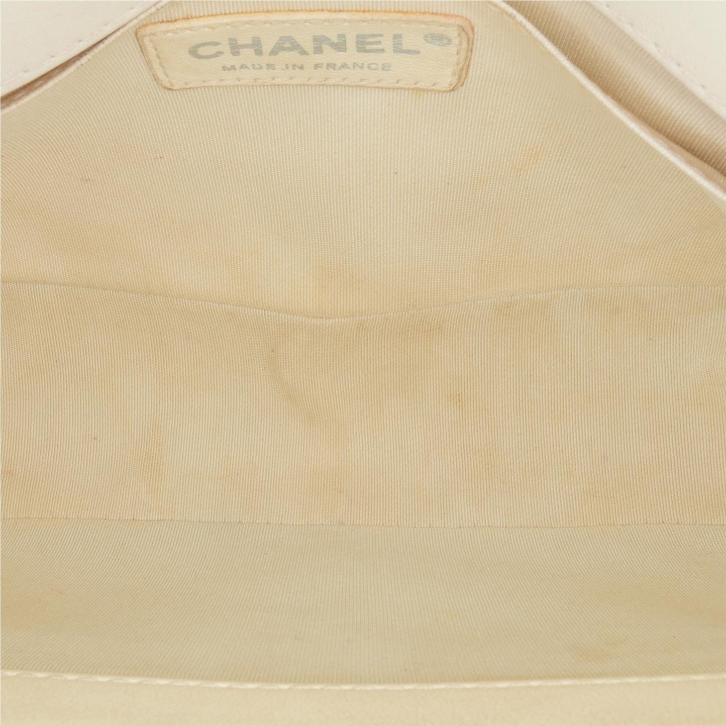 Chanel Medium Bicolor Lambskin and Rubber Boy Flap