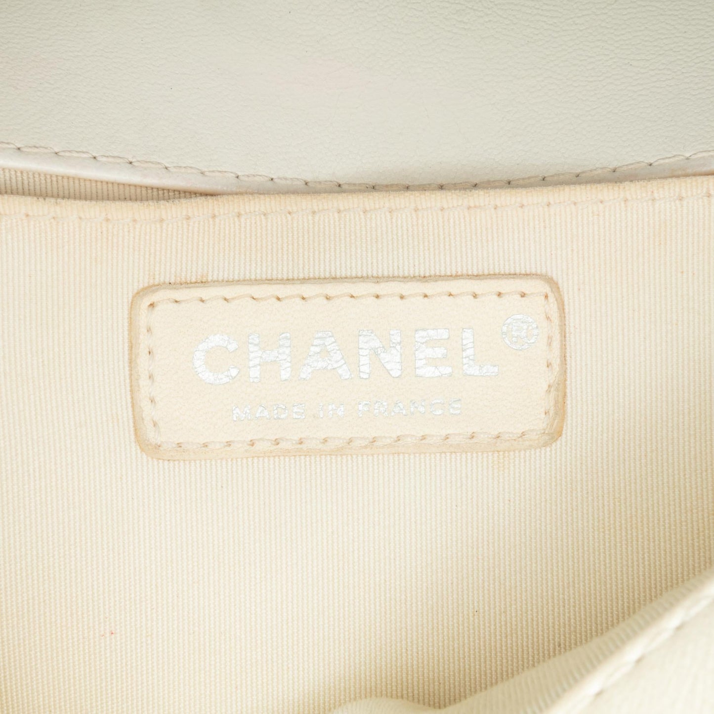 Chanel Medium Bicolor Lambskin and Rubber Boy Flap