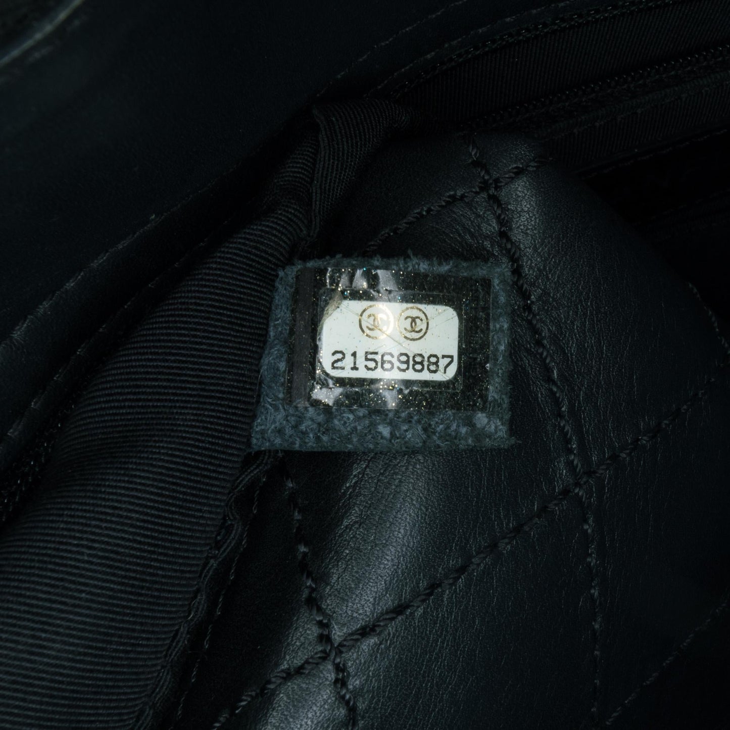Chanel Medium CC Stitched Calfskin Pocket Zipped Chain Tote