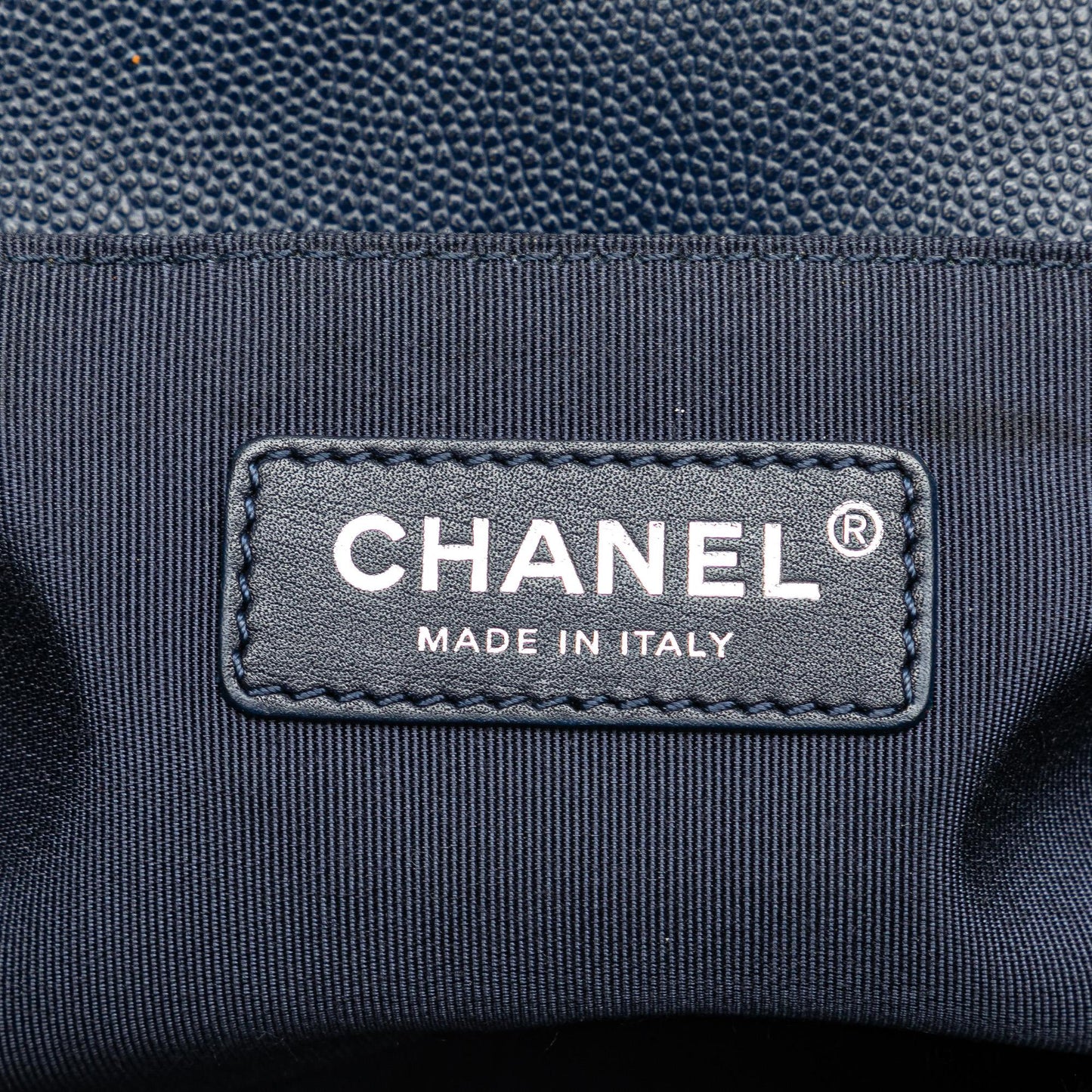 Chanel Medium Chevron Caviar Boy Flap