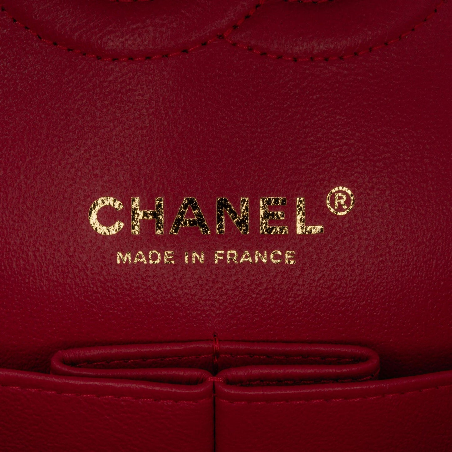 Chanel Medium Classic Chevron Lambskin Double Flap