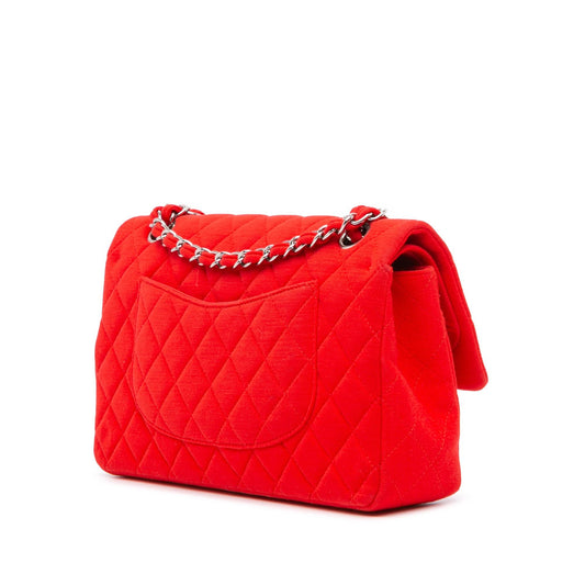 Chanel Medium Classic Jersey Double Flap