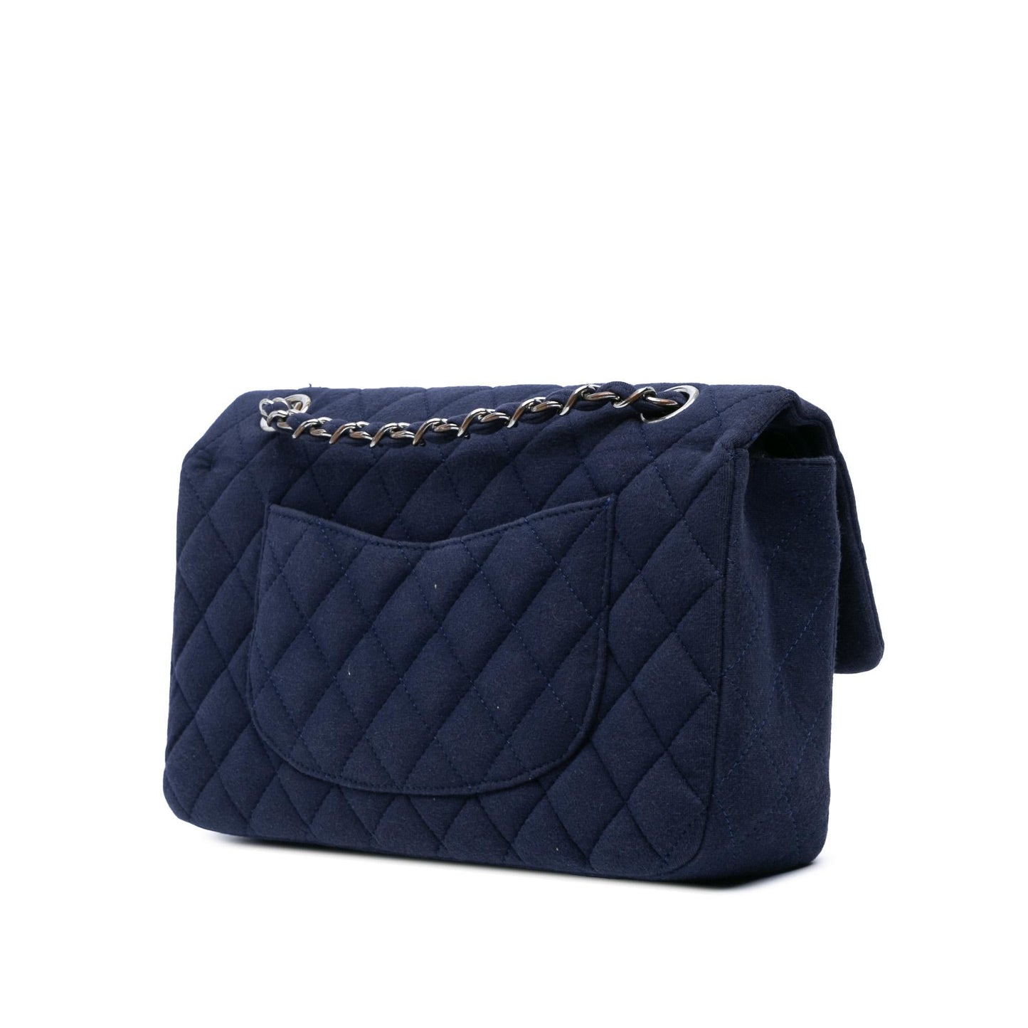 Chanel Medium Classic Jersey Double Flap