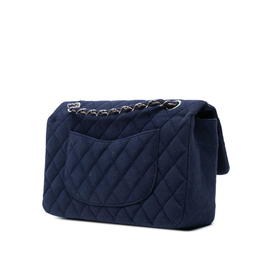 Chanel Medium Classic Jersey Double Flap
