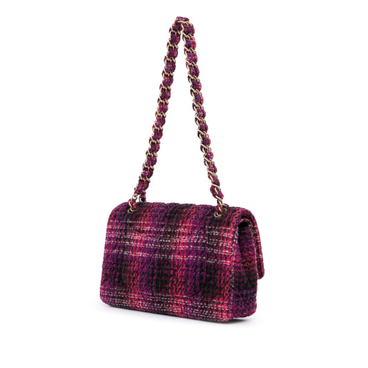 Chanel Medium Classic Tweed Double Flap