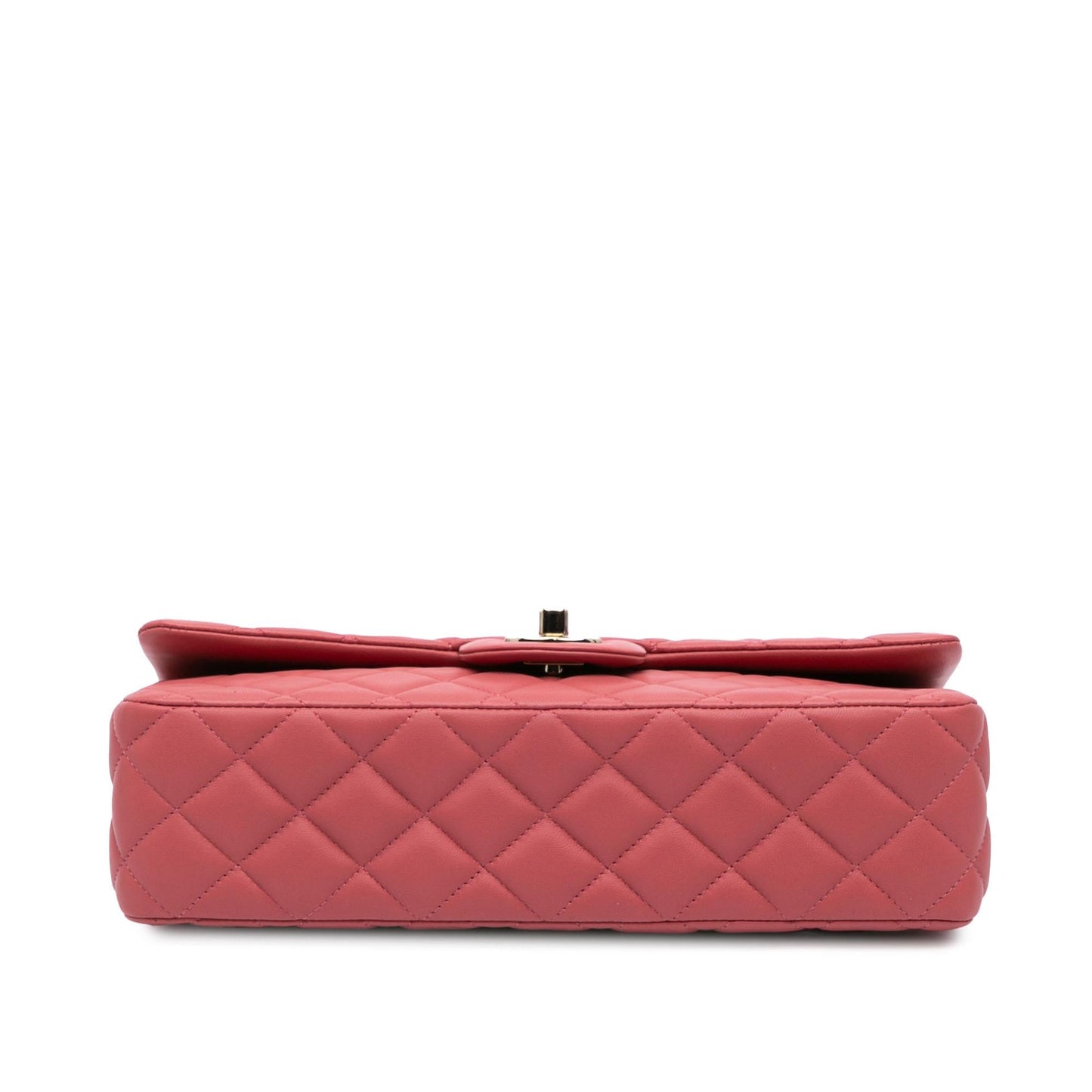 Chanel Medium Lambskin Valentine Heart Charms Single Flap
