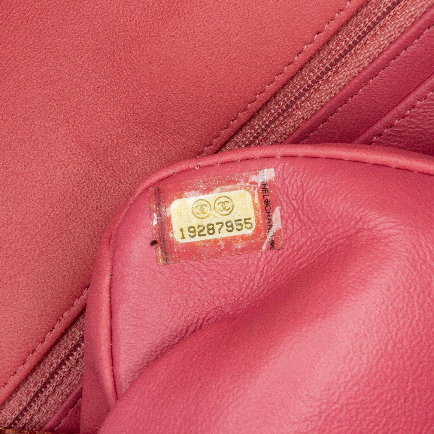 Chanel Medium Lambskin Valentine Heart Charms Single Flap