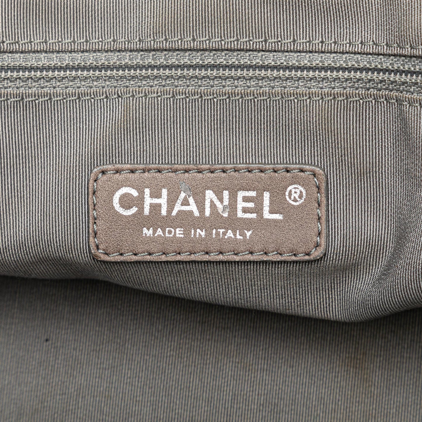 Chanel Medium Metallic Calfskin Modern Chain Tote