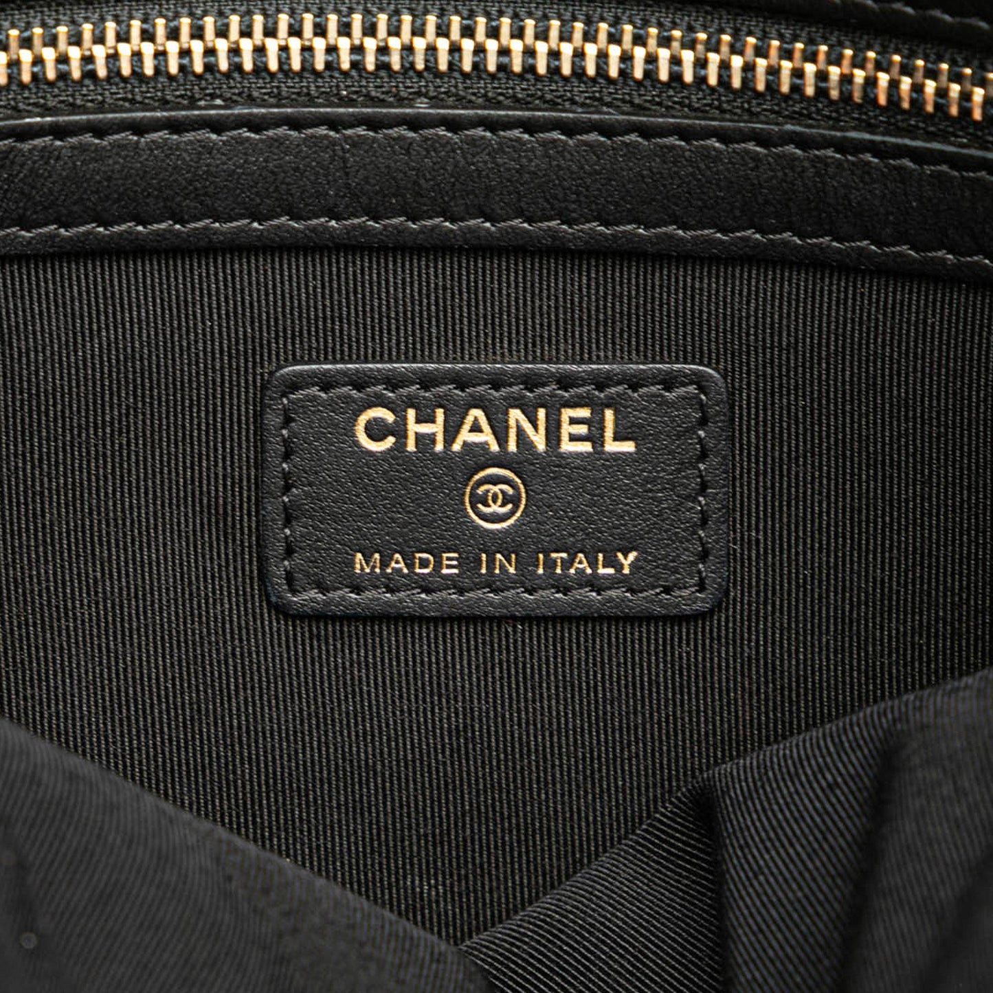 Chanel Medium Quilted Caviar Boy O Case Clutch