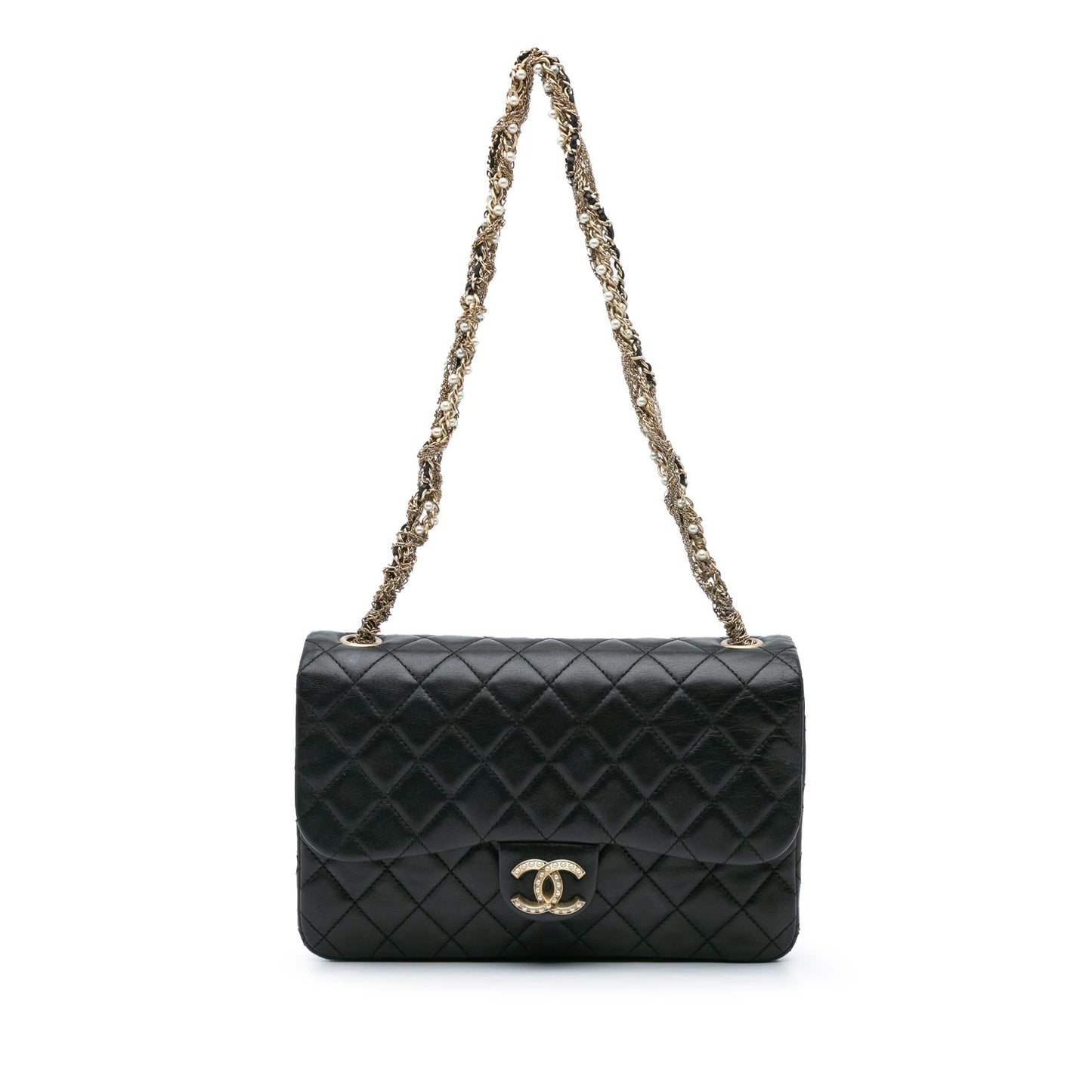 Chanel Medium Quilted Lambskin Westminster Pearl Flap