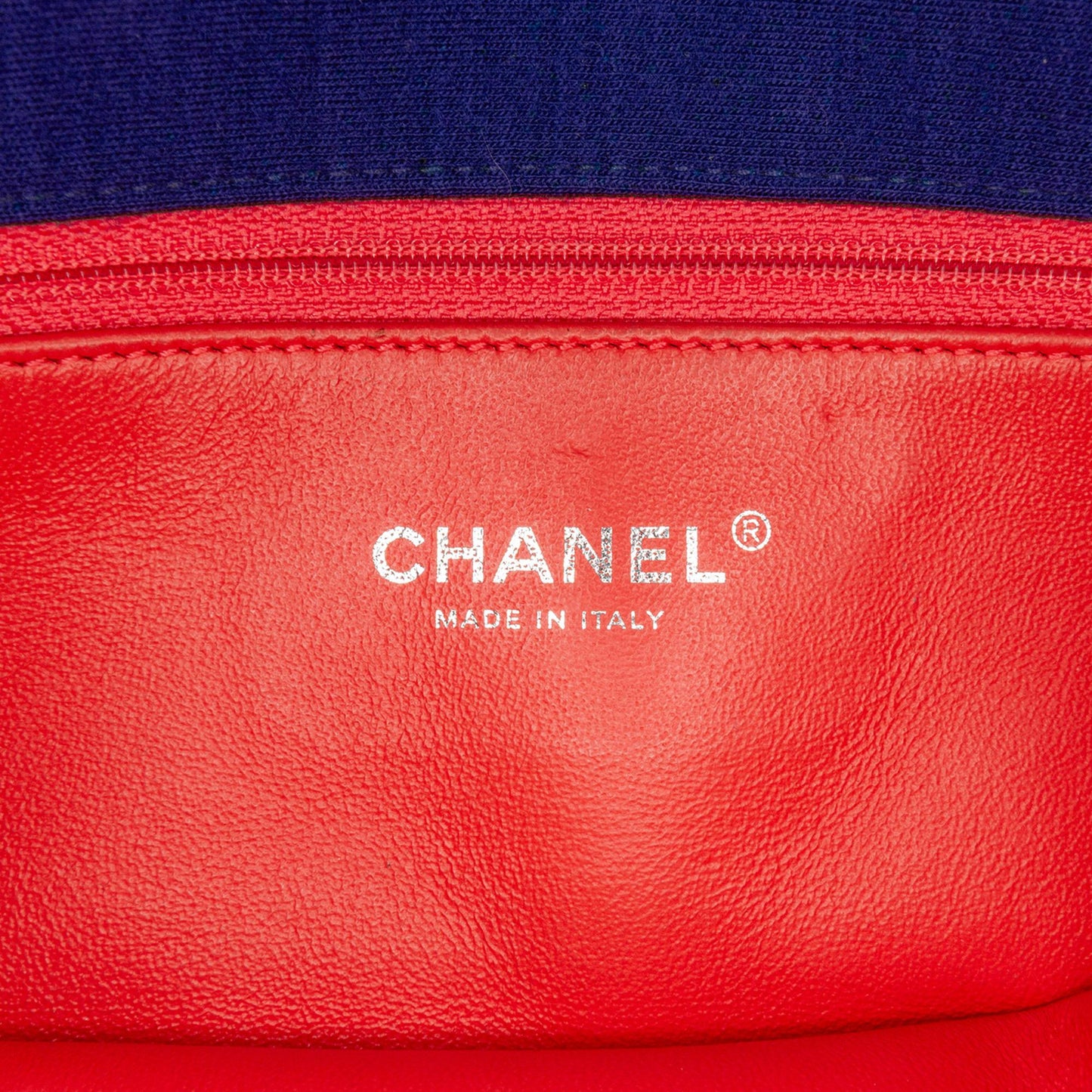 Chanel Medium Vertical Quilted Jersey Chain Flap