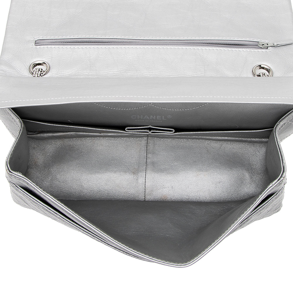 Chanel Metallic Aged Calfskin Reissue 227 Flap Bag (SHF-19186)