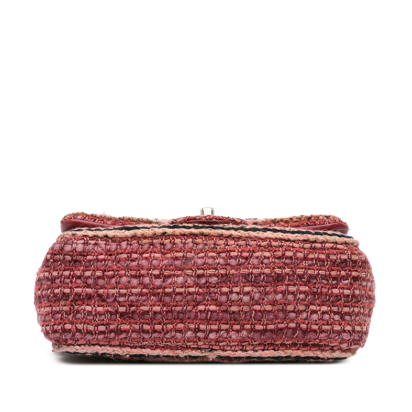 Chanel Mini Braided Classic Tweed Single Flap Bag