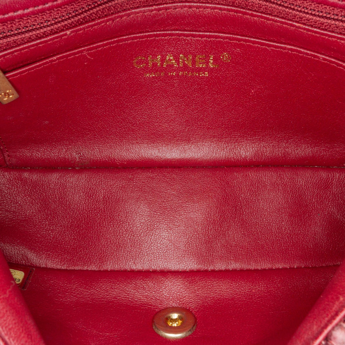 Chanel Mini Braided Classic Tweed Single Flap Bag