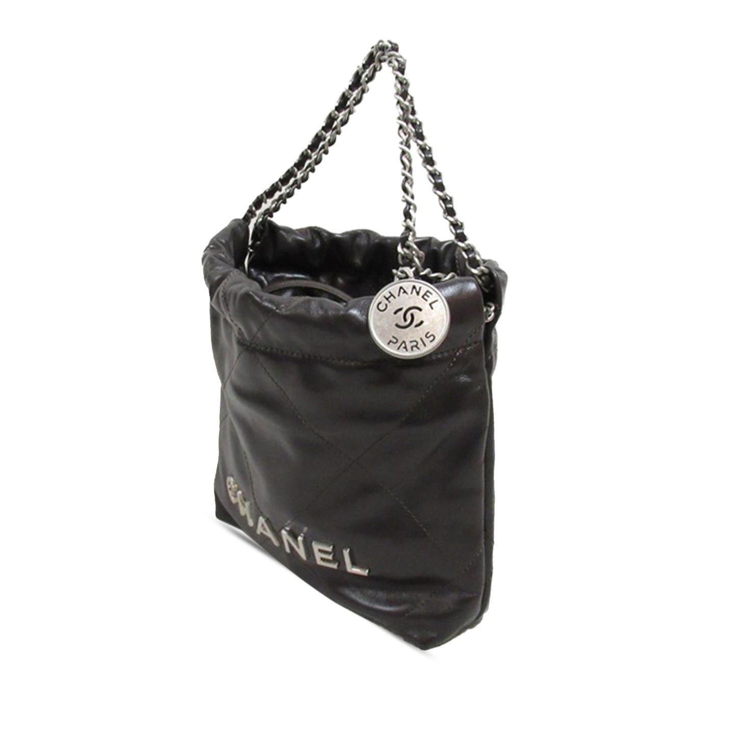 Chanel Mini Calfskin 22 Satchel (SHG-6zESvW)