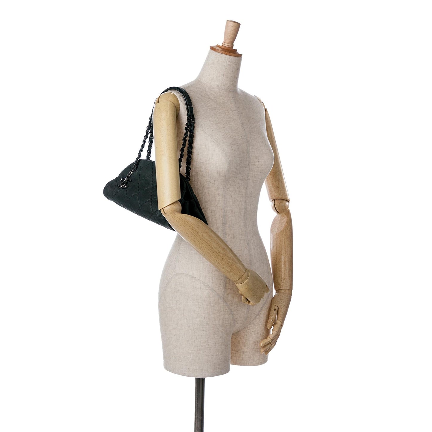 Chanel Mini Calfskin Just Mademoiselle Bowling Bag (SHG-o7RT81)
