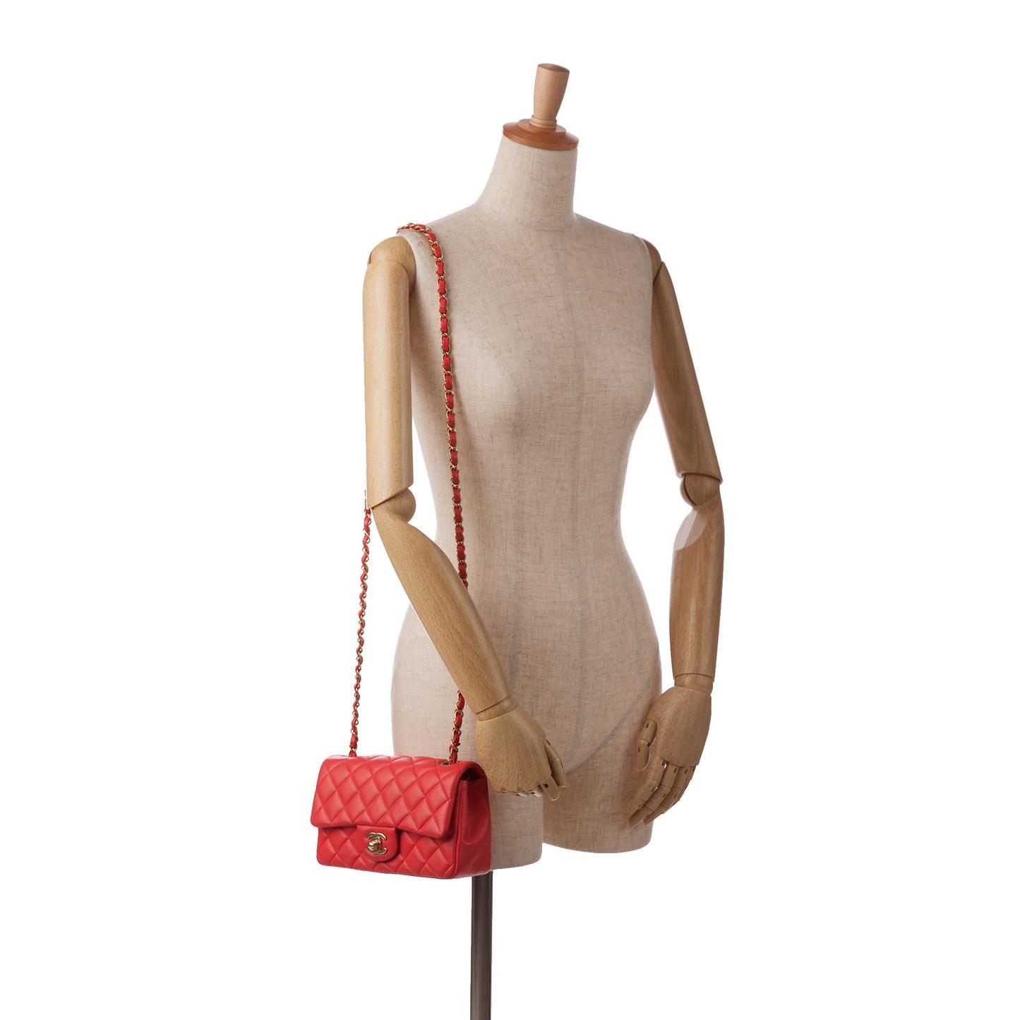 Chanel Mini Classic Lambskin Rectangular Single Flap